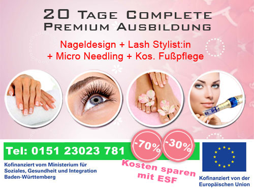 Nageldesign Komplettausbildung Förderung Nageldesign Komplettausbildung Förderung